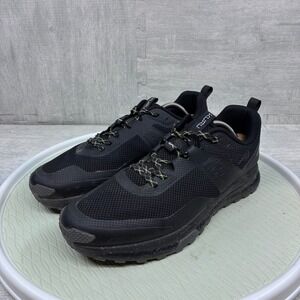 Kuru Atom Running Shoes Mens Size 11 Jet Black Athletic Trail Walking Sneakers